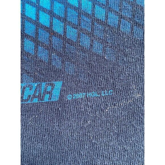 Jeff Double Side Racing Tee Jeff Gordon Mens M Chase 2007 NASCAR navy Blue - Picture 4 of 8